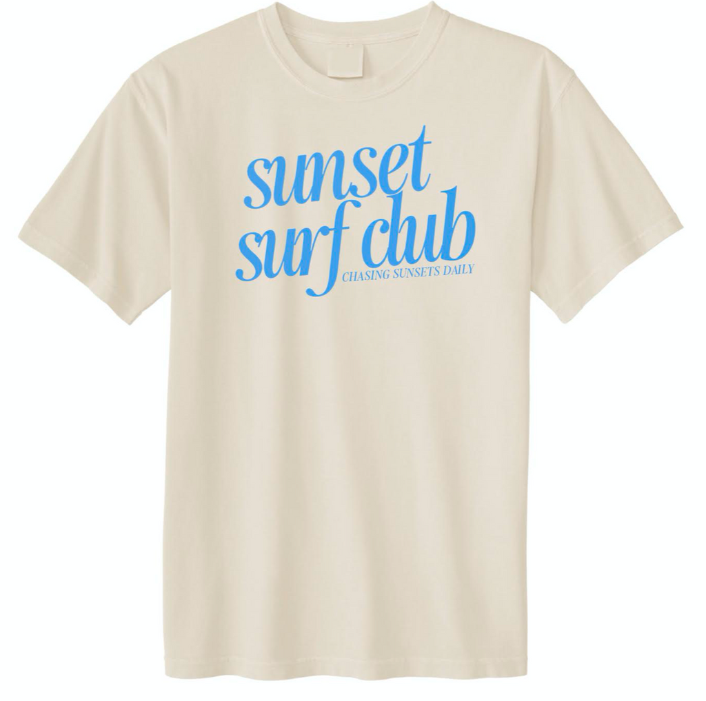 SUNSET SURF CLUB - CHASING SUNSETS DAILY TSHIRT