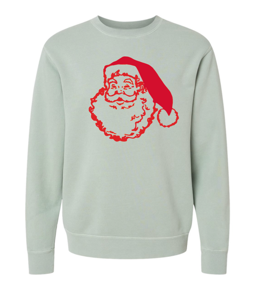 **BRAND NEW MINT GREEN SIGNATURE SANTA CREWNECK-