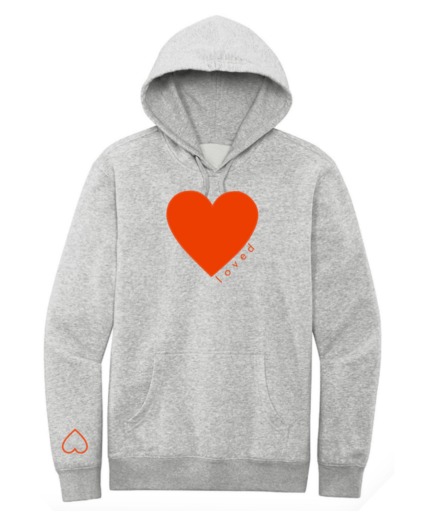 HEART LOVED HOODIE- ADULT