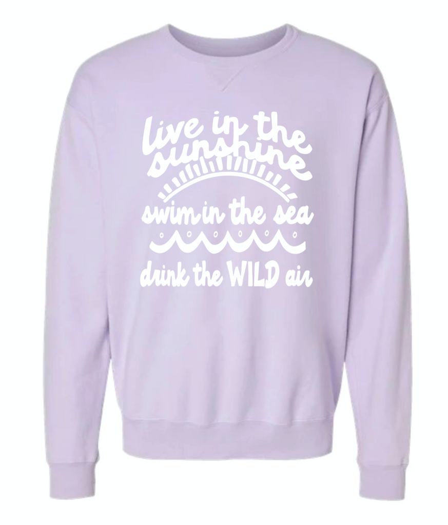 - LIVE IN THE SUNSHINE PULLOVER
